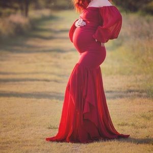 Maternity Photoshoot Dress